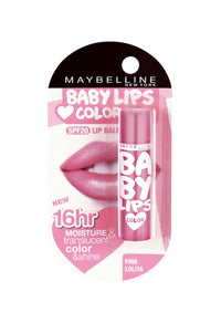 Maybelline New York Super Stay Matte Ink Liquid Lipstick, 20 Pioneer, 5ml And Maybelline New York Baby Lips Lip Balm, Pink Lolita, 4g