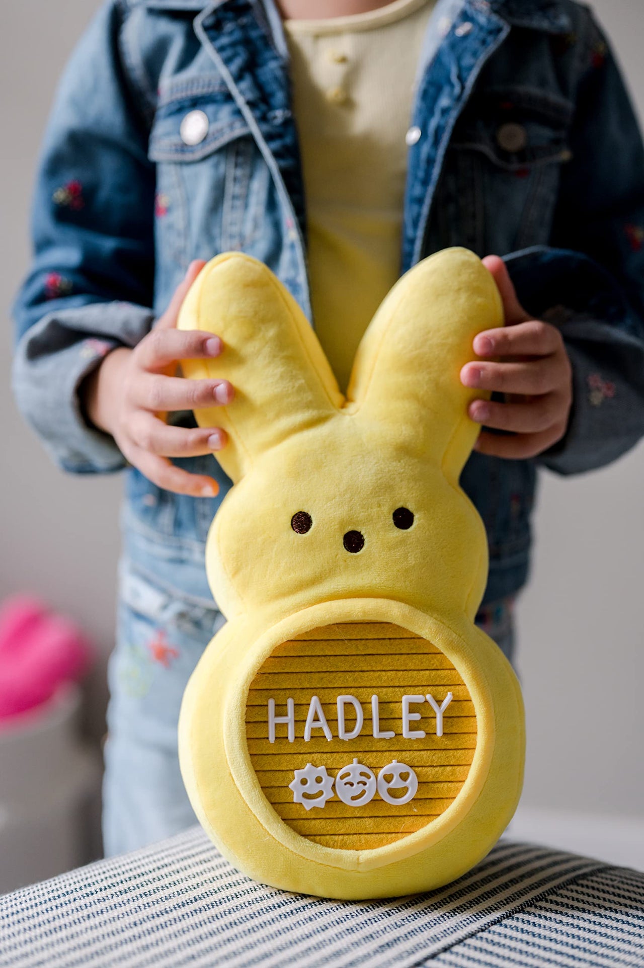 Animal Adventure 11.5" PEEPS Bunny Message Board Yellow