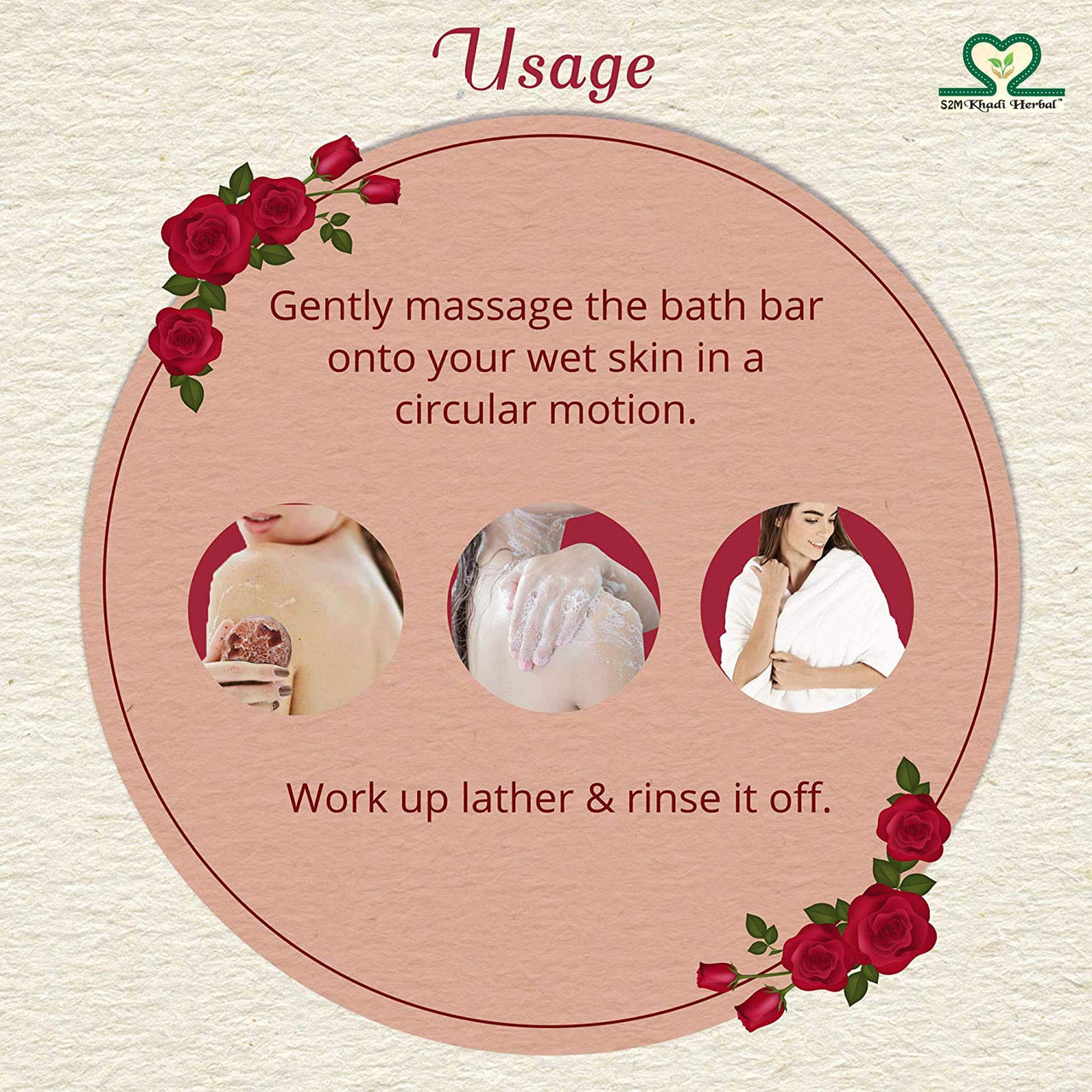 Khadi Natural S2M Herbal Musk Soap 625Gm