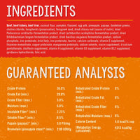 Stella & Chewy's   Stellas Solutions Digestive Boost  Grass-Fed Beef Dinner Morsels  Freeze-Dried Raw, Protein Rich, Grain Free Dog Food  13 oz Bag