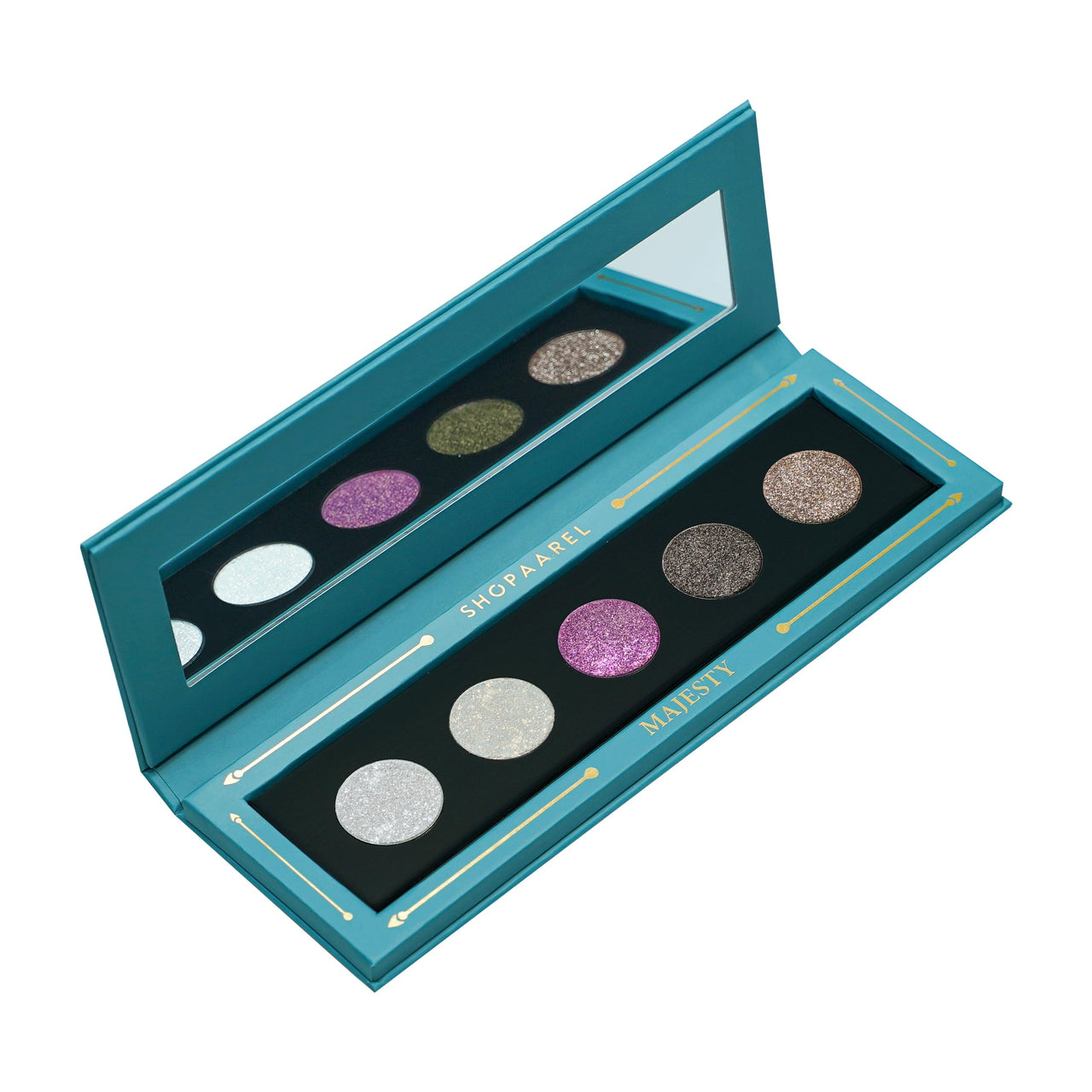 Shopaarel Majesty Eyeshadow Palette Highly Pigmented Shades Long-Lasting Easily Blendable Eye Makeup Palette for Women Girls