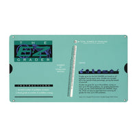 Advantus E-Z Grader Chart, 8-1/2 x 4-3/4 x 1/8 Inches, Standard Size Print, Green (5703)