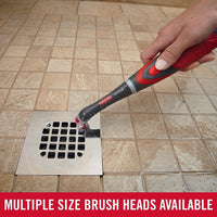 Rubbermaid Reveal Power Scrubber 18-Piece Kit, Cordless Electric Battery Powered Scrub Brush, Water Resistant, for Home/Kitchen/Bathroom/Grout/Tile/Shower/Tub Power Scrubber Ultimate Kit