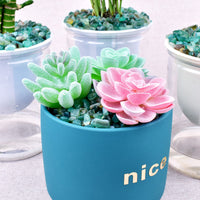 SigMntun Green Agate Crystal Chips Bulk, Natural UNDYED - 10 oz (283g) Tumbled Stones for Crafts Decorative Rocks Planters, Healing Crystals Reiki Chakra Meditation Energy Balancing Therapy 10 Oz - Green Agate