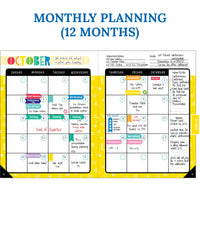 Carson Dellosa Happy Place Teacher Lesson Planner With Stickers, 8