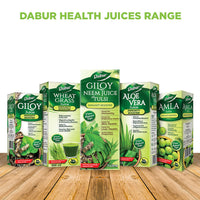 Dabur Aloe Vera Juice - 1L | Ayurvedic Health Juice For Good Skin & Hair Health | Detoxifies & Rejuvenates Skin & Body | Good For Liver & Digestive Health | Immunity Booster