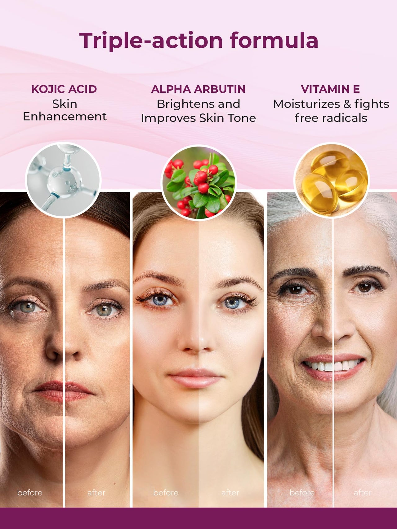 Kozicare Skin Whitening Soap | 3 Soaps For Bath & 1 Kojic Acid Body Wash | Body Tan Removal Soap | TFM Grade 1 Soaps For Bath| Body Wash Shower Gel | Bath Soap Combo Offers | Sabun Soap & Detan Soap