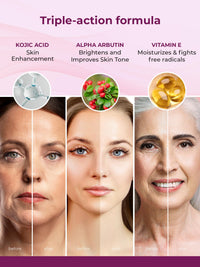 Kozicare Skin Whitening Soap | 3 Soaps For Bath & 1 Kojic Acid Body Wash | Body Tan Removal Soap | TFM Grade 1 Soaps For Bath| Body Wash Shower Gel | Bath Soap Combo Offers | Sabun Soap & Detan Soap