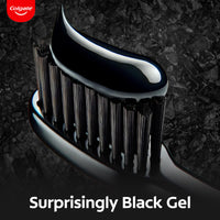Colgate Charcoal Clean Black Gel Toothpaste, Pack of 480g (120g X 4) Deep Clean Toothpaste With Bamboo Charcoal & Wintergreen Mint For Plaque Removal & Tingling Fresh Mouth Experience