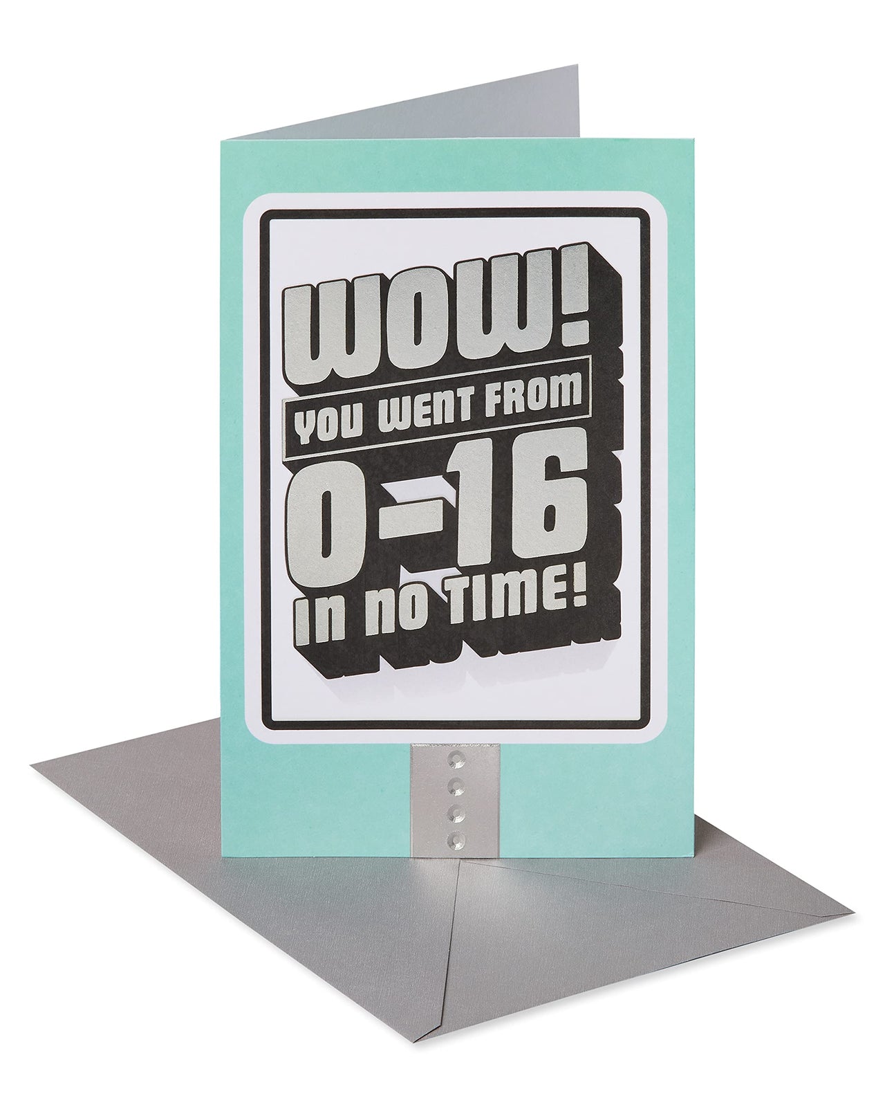 American Greetings 16th Birthday Card (Speeding Toward A Great Year) Speeding Toward A Great Year