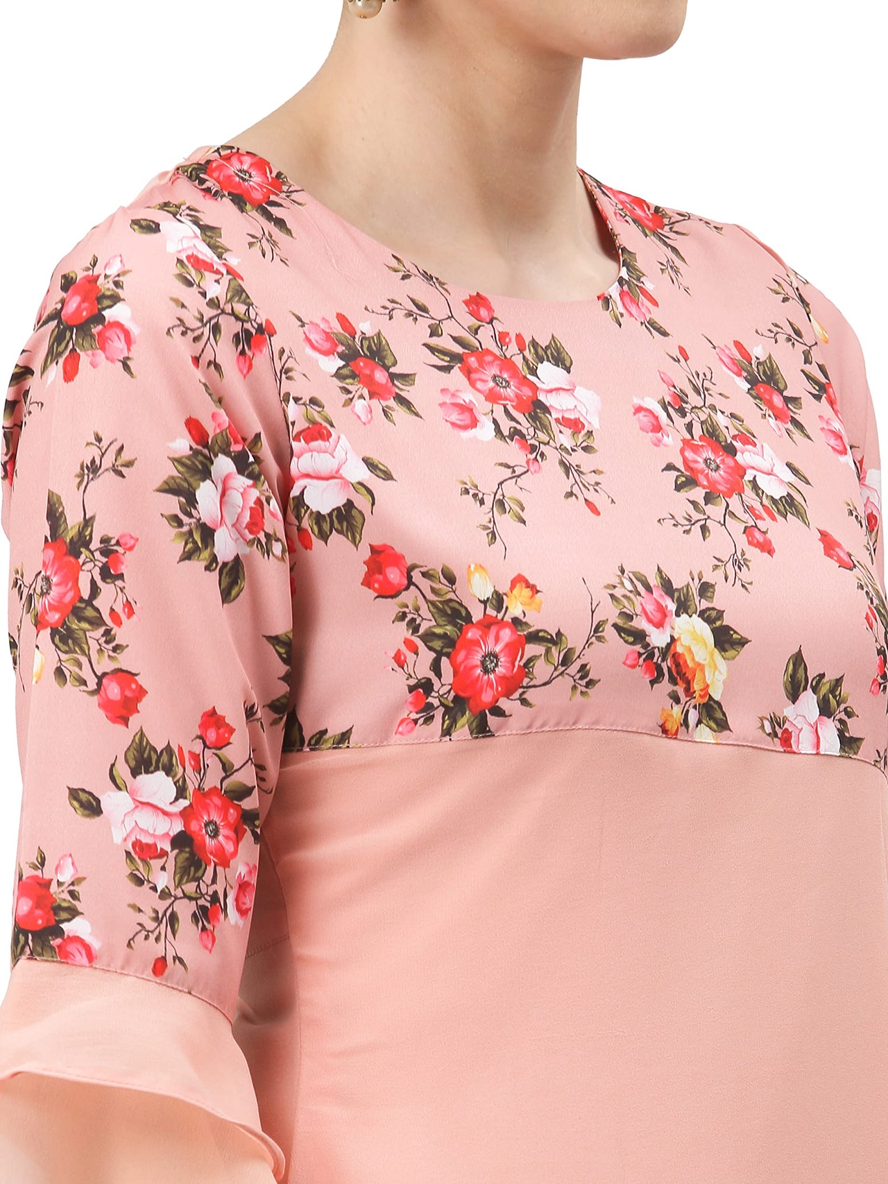 ALC Creation Women's  Crepe A-line Kurta