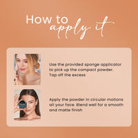 Seven Seas Make-Over Oil Control Compact Powder for Women (03 Natural, 43.4G)