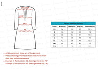 Janasya Women's  Navy Blue Cotton Floral Print Flared Kurta