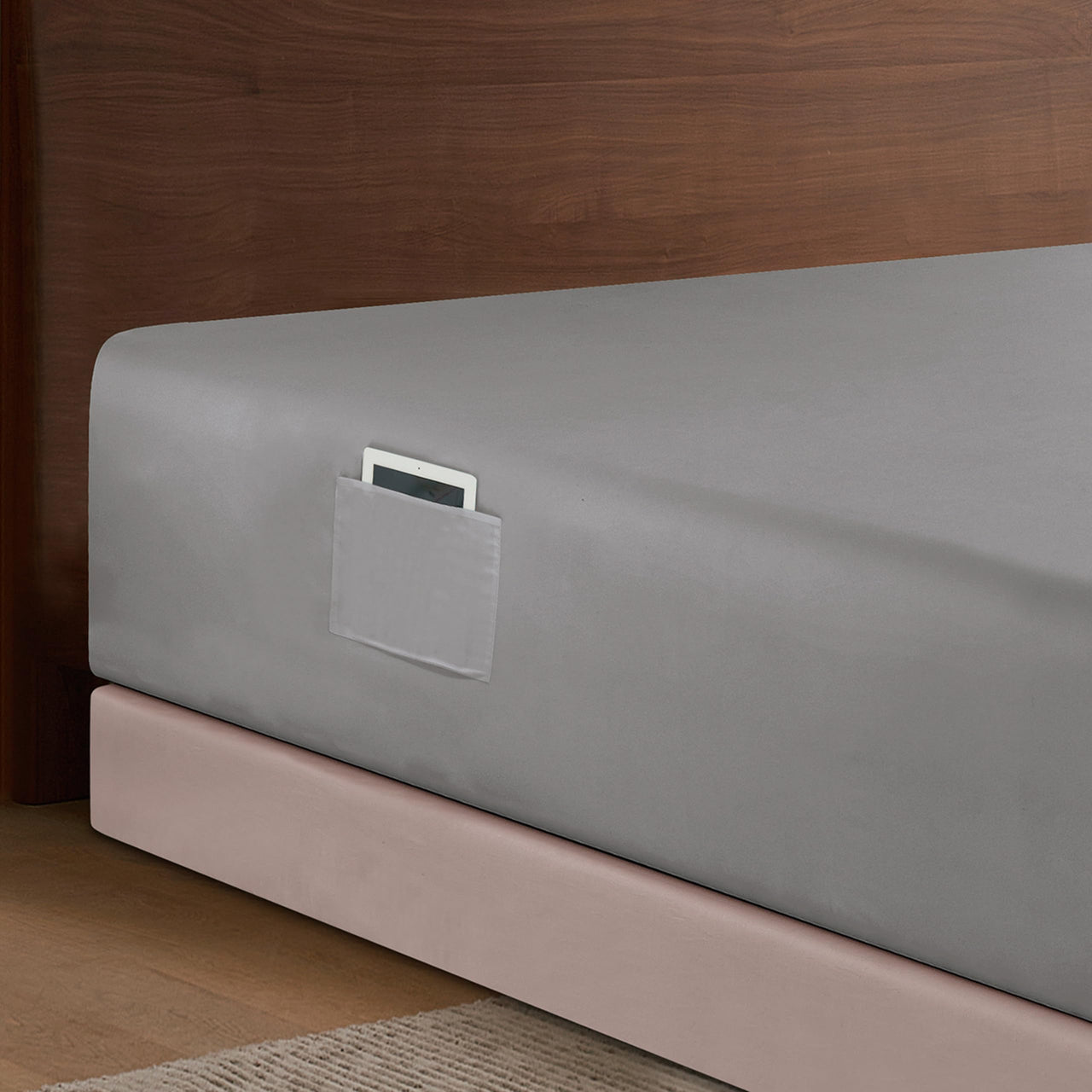 Elegant Comfort 1500 Premium Hotel Quality 18-24 Inches Deep - Extra Deep Pocket Single Fitted Sheet for High Mattress, Luxury and Softest, Smart Pocket - Wrinkle Free, California King, Marine Teal Cal King - EXTRA DEEP Pocket