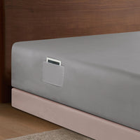 Elegant Comfort 1500 Premium Hotel Quality 18-24 Inches Deep - Extra Deep Pocket Single Fitted Sheet for High Mattress, Luxury and Softest, Smart Pocket - Wrinkle Free, California King, Marine Teal Cal King - EXTRA DEEP Pocket