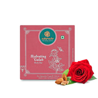 Ashpveda Hydrating Gulab Body Bar Handmade Bathing Soap for Skin Hydration & Nourishment with Rose & Coconut Oil (75g)