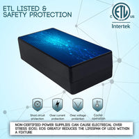 Finnex Planted+ 24/7 HLC Aquarium LED Light, Automated Full Spectrum Fish Tank Light, 20 Inch, Sleek Silver, (HLC-20)