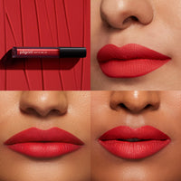 Pilgrim Liquid Matte Lipstick - Siren Red | Lipstick for Women with Hyaluronic Acid & Spanish Squalane | Transferproof, Long Lasting & Non Drying with Hydrating Ingredients 3gms