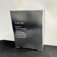 TIRTIR Mask Fit Aura Cushion Foundation, Full coverage, Skin fit, Satin Glow Finish, Korean Cushion Foundation #21C COOL IVORY, 4.5g