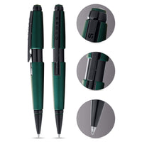 Cross Edge Matte Green Lacquer Gel Rollerball Pen