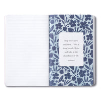 Compendium Softcover Journal - Dwell on the beauty of life.  A Write Now Journal with 128 Lined Pages, 5?W x 8?H