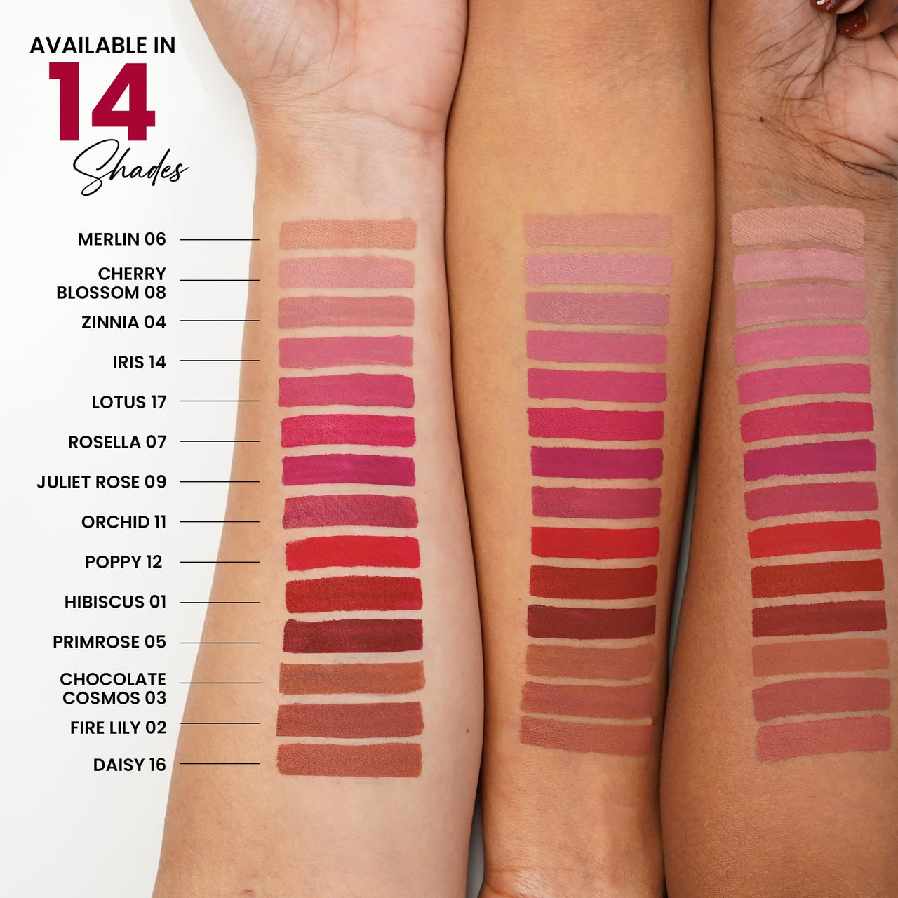 Parul Garg Beauty Silk Matte Liquid Lipstick | Long-Lasting & Smudge-Proof | Soft Matte Finish | Vegan & Clean Beauty | Hydrates with Shea Butter & Vitamin E | Shade: Chocolate Cosmos 03 - Deep Brown, 3ml