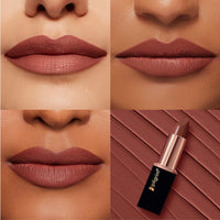 Pilgrim Matte Bullet Lipstick Intense Colour Transferproof & Smudgeproof Mocha Bliss-04