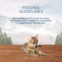 Blue Buffalo Wilderness Crunchy Cat Treats, Chicken 12-oz Tub 12 Ounce (Pack of 1)