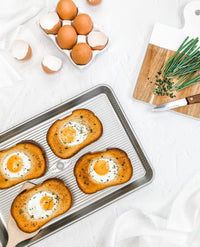 USA Pan Bakeware Jelly Roll Pan, Warp Resistant Nonstick Baking Pan, Made in the USA from Aluminized Steel Set of 1