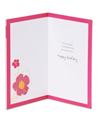 American Greetings Birthday Card for Mom (Floral, Youre Amazing)