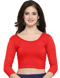 Fressia Fabrics Cotton Bustier Saree Blouse