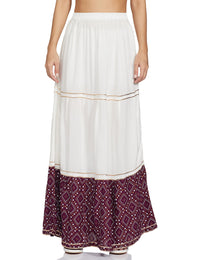 Ayukta Women Straight Kurti with Skirt