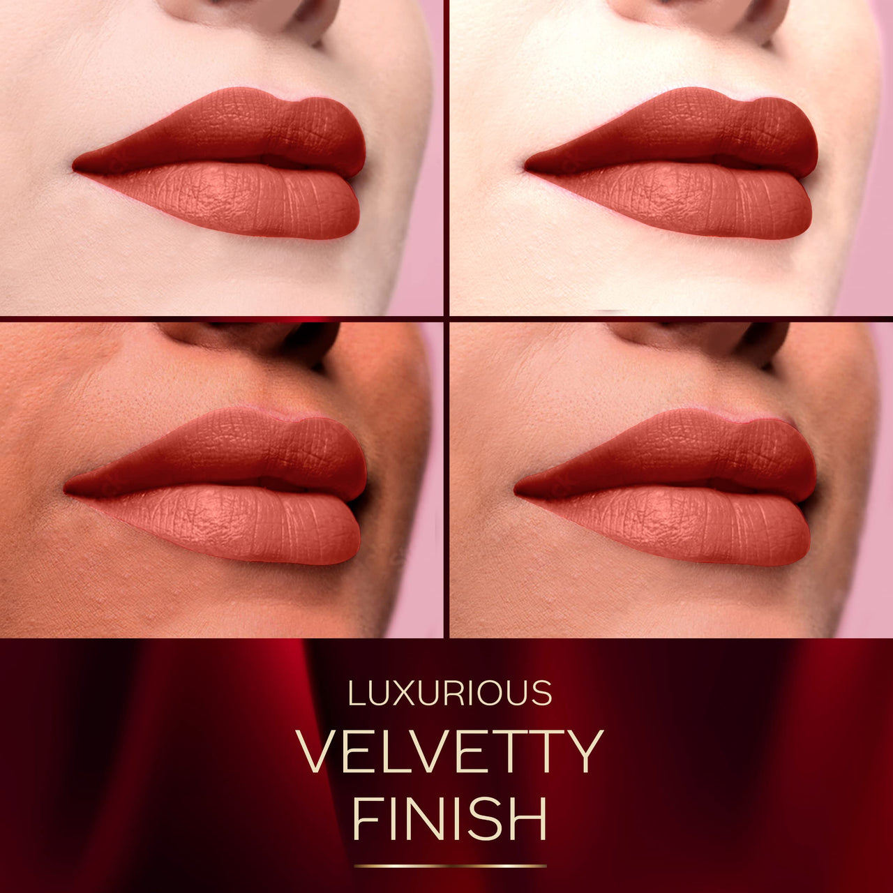 FACES CANADA Ultime Pro Matte Lip Crayon - Wrapped Up (Nude), 2.8g | 8HR Long Stay | Smooth Creamy Matte Texture | Intense Color in 1 Stroke | Hydrates With Chamomile & Cocoa Butter