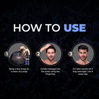 Dr. Beardo Advanced Hair Growth Serum for Men, 50 ml| Contains 3% Redensyl, 3% Baicapil, Rosemary | Stimulates Hair Growth, Increase Hair Density & Thickens Hair | Lightweight and Non-Sticky | Made for Men