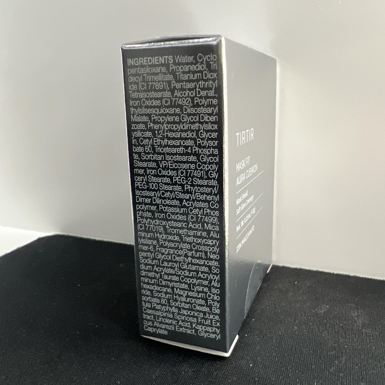 TIRTIR Mask Fit Aura Cushion Foundation, Full coverage, Skin fit, Satin Glow Finish, Korean Cushion Foundation #33N MACCHIATO, 4.5g