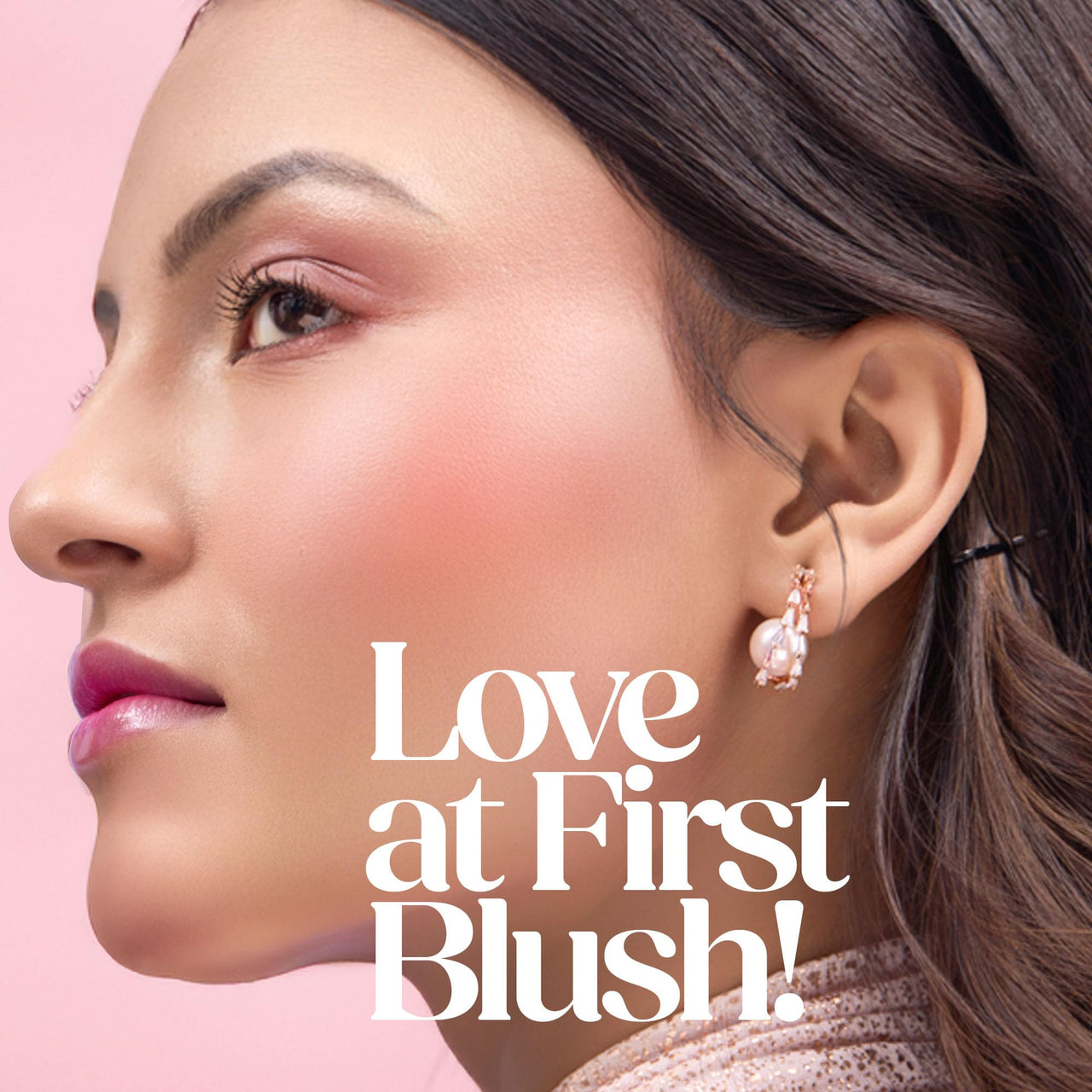 Hilary Rhoda Blush Rush | Highly Pigmented | Silky Smooth Texture | Available in 6 Shades | Matte Finish | Buildable Coverage | Blends Easily & Glides on Smoothly - 6g (Tube Rose | Shade 04)
