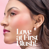 Hilary Rhoda Blush Rush | Highly Pigmented | Silky Smooth Texture | Available in 6 Shades | Matte Finish | Buildable Coverage | Blends Easily & Glides on Smoothly - 6g (Cherry Blossom | Shade 02)
