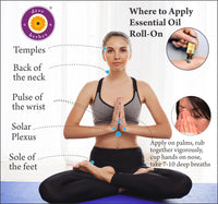 Deve Herbes AURA INCREASE - Aromatherapy Essential Oil Blend of Frankincense, Ylang Ylang, Geranium, Sandalwood & Lavender Essential Oils 10ml