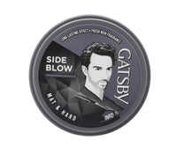 Gatsby Hair Styling Wax - Mat & Hard, For Side Blow Style, Mat Finish, Strong Hold, High Volume, Non Sticky, Easy Wash Off, Anytime Re-Stylable Hair Wax, 75gm