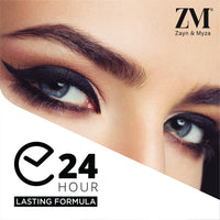ZM Blink It Black Kajal and Eyeliner long lasting, Smudge proof, Waterproof - Combo (Black, 3.5