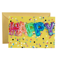 Hallmark Signature Birthday Card (Mylar Balloons) (799RZH1060) Mylar Balloons
