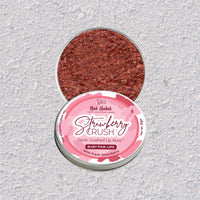 Nat Habit Lip Scrub, Strawberry Crush Lip Mura, Lip Mask For Baby Pink Lips, Discoloration, & Dark Lips Lip Care, Chemical & Preservatives Free (Pack of 1, 20 gm)