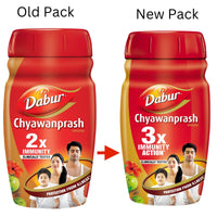 Dabur Chyawanprash - 950g | 3X Immunity Action | With 40+ Ayurvedic Herbs | Helps Build Strength & Stamina | Builds Overall Health | Ayurvedic Health Supplement | Good for Digestion & Respiration