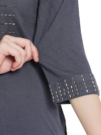 G4Girl Stretchable Cotton Lycra Kurti for Women's