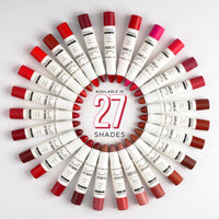 Hilary Rhoda Kissable Lip Crayon |12-Hour Stay | Highly Pigmented Matte Finish | Smudge-Proof & Transfer proof Lipstick | Retractable Lip Crayon | 3.5g - (Deep Maroon | Shade 24)