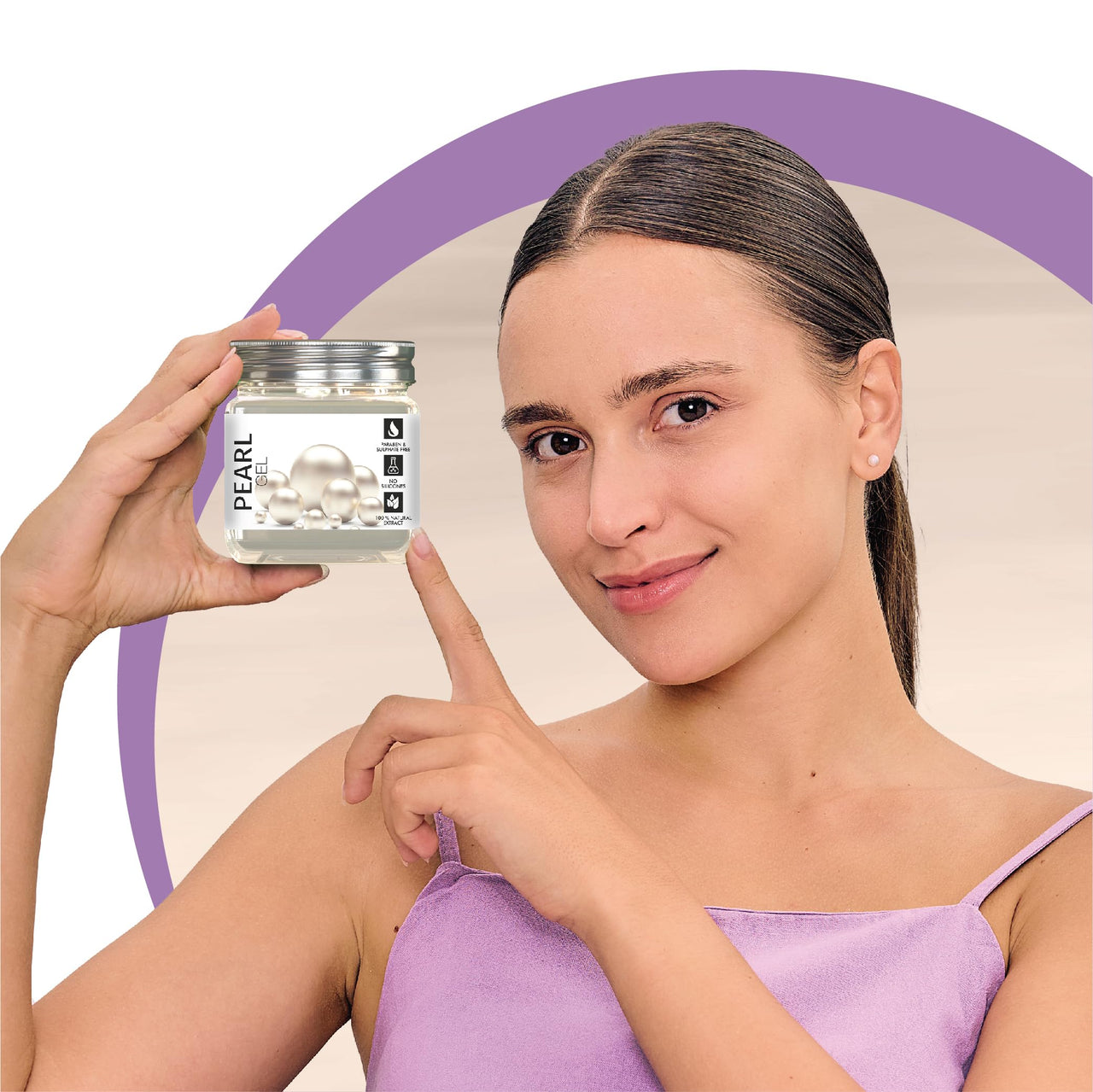 DR.RASHEL Pearl Face Gel For Moisturizing & Brightening skin (380 Ml) | Hydrating & Moisturizer Facial Gel | Has Anti-Aging effect & unclog the pores