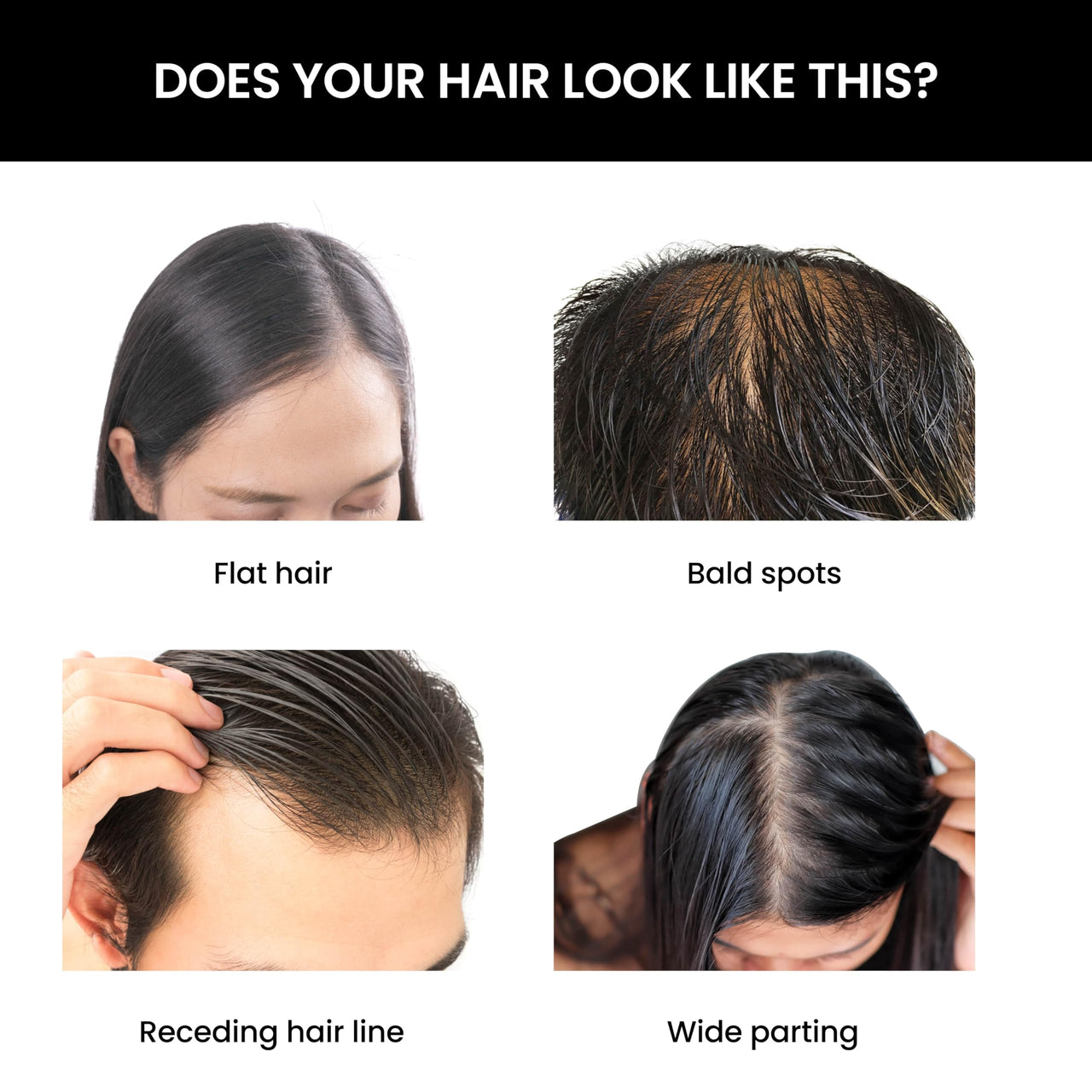 ThriveCo Hair Thickener Volumizing Serum | For Fine, Thinning Hair | Gives Instant Hair Volume & Density | With Pea Peptide & Rosemary | For Men & Women | Vegan, Cruelty-free & Dermat-Tested | 100ml