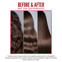 Tryones Strawberry Shampoo 1L - Natural Formulation for Vibrant Shine on All Hair Types