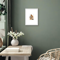 Americanflat 12x16 Picture Frame in White - Use as 4x6 Picture Frame with Mat or 12x16 Frame Without Mat - Thin Border Photo Frame with Plexiglass Cover - Vertical or Horizontal Wall Display