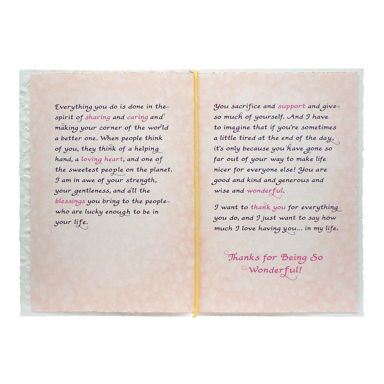Blue Mountain Arts Card for a Special Woman—Birthday, Just Because, Holiday, or Any Occasion Card for Her (A very special note for one of the most remarkable women I know) yellows and pinks